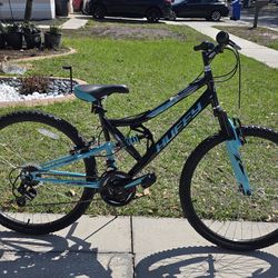 🔥 New Huffy 26" Trail Runner Full Suspension Mountain Bike