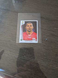 Panini 2014 FIFA World Cup Álvaro Saborío Sticker