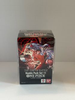 One Piece Card Game Double Pack Set Vol. 11 OP-16 The Time of Battle