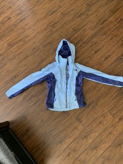 Women’s hard shell North Face wind breaker (extra small)