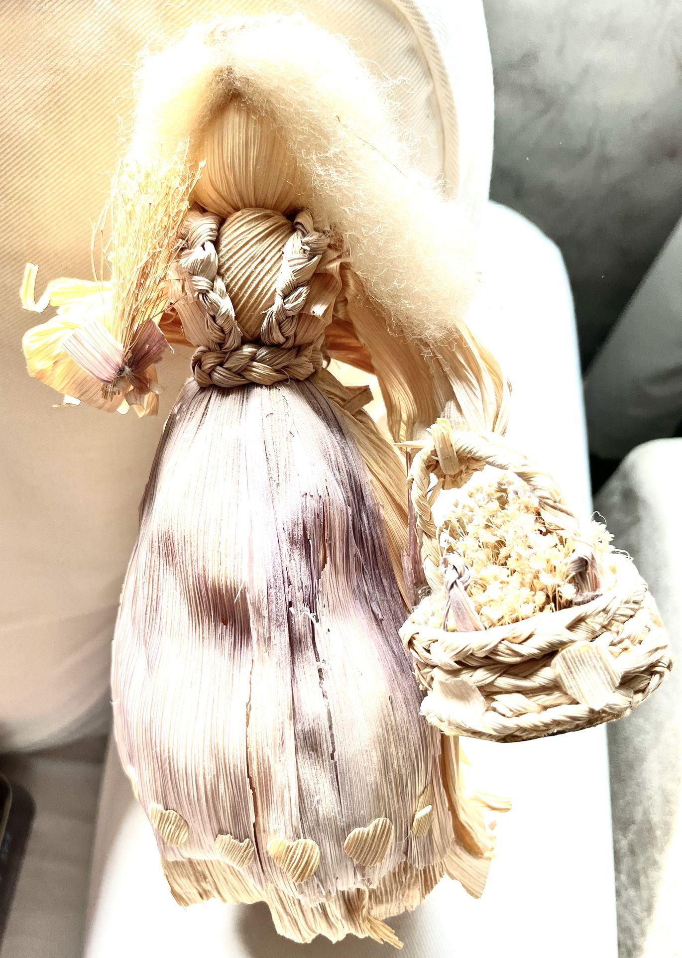 Handcrafted Corn Husk Doll