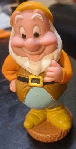 5 " VINTAGE DISNEY SNOW WHITE DWARF "HAPPY"