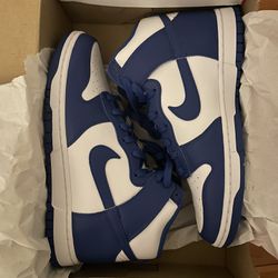 Nike Dunk High Game Royal Size 10 New