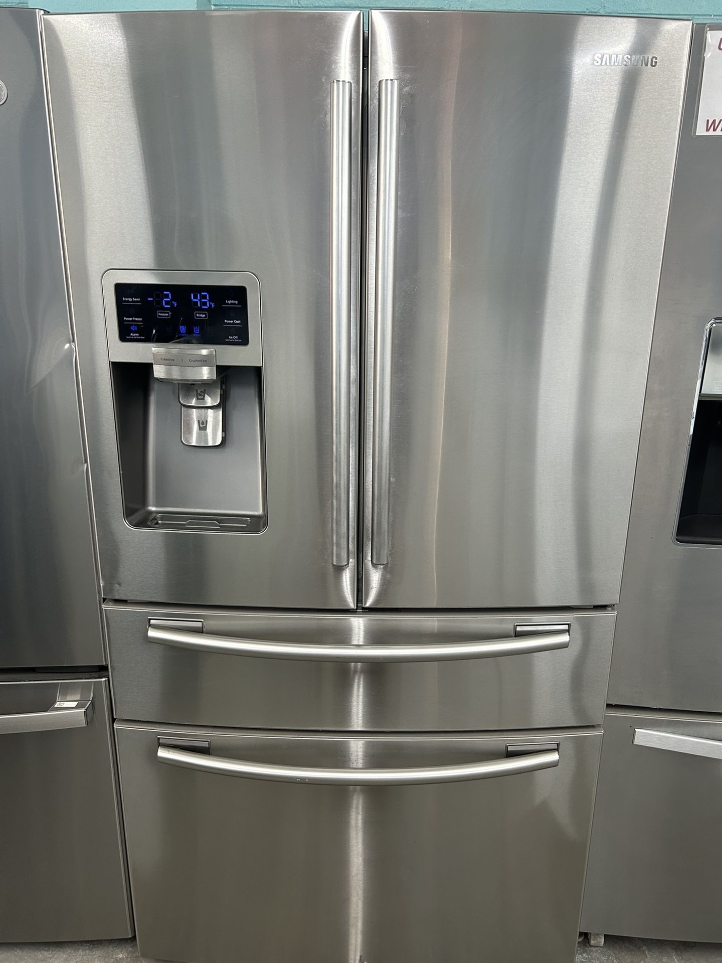 Stainless 4 Door French Door Refrigerator