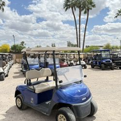Wholesale Fleet of 2020 BLUE EZGO RXV’s With Factory Lithium Batteries