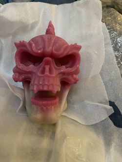 Glow In The Dark Luminious Skull