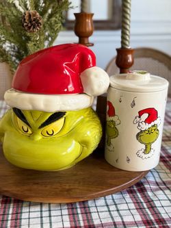 Grinch Cookie Jars