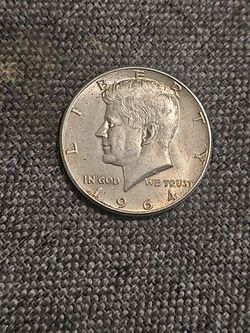 1964 Kennedy Silver Half Dollar Coin