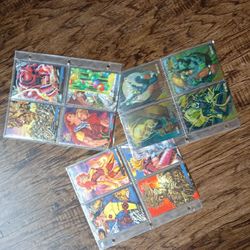 1995 Marvel Fleece Cards