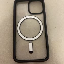 Black MagSafe Phone Case For iPhone 12 Mini