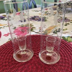 Princess House Candle Holders 