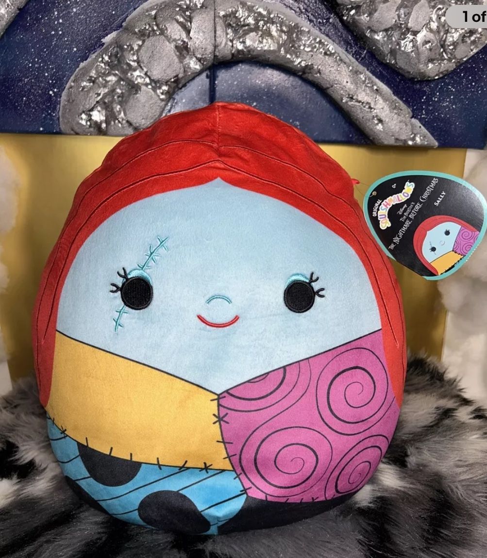 Squishmallows Sally The Nightmare Before Christmas 14 Inch Halloween NWT