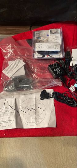5 pieces of dual USB chargers. For the whole set, $10.