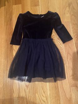 Gap Navy Velvet Xs (4/5) Tutu Dress