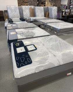 Furniture Mattress Bed Frame Funk Bed Box spring Twin Full Queen King 