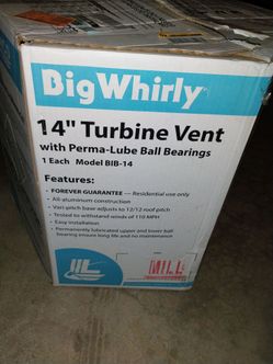 Aluminum Turbine Roof Vent