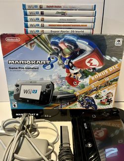  Nintendo Wii U 32GB Mario Kart 8 (Pre-Installed