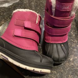 Pink Snow Boots 
