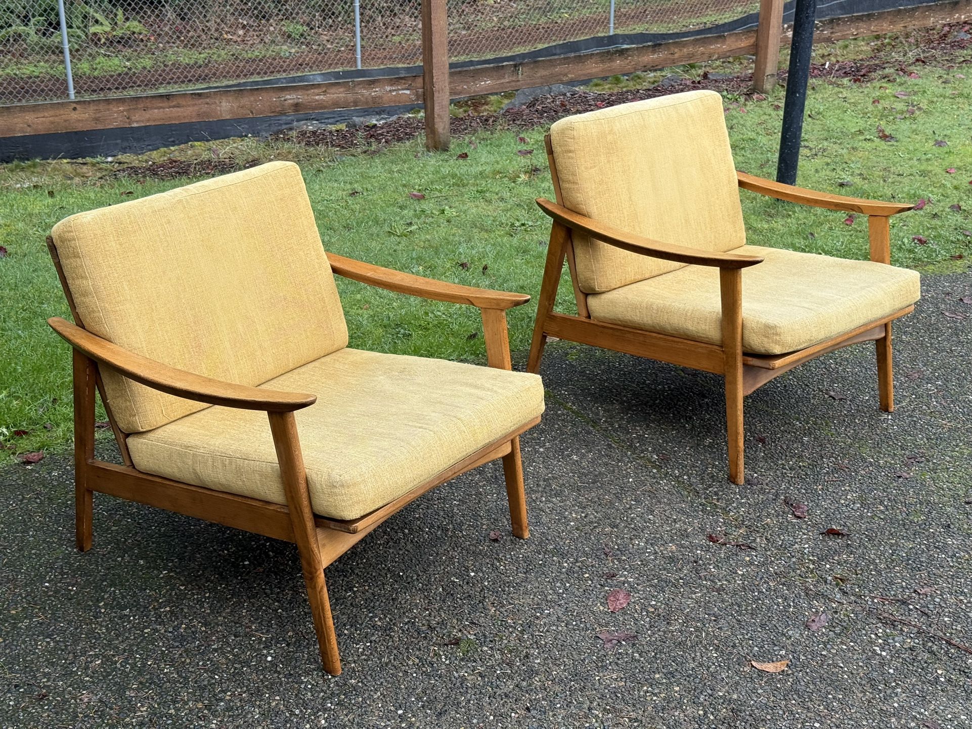 1960's Yugoslavian-made Mid-century modern Chairs