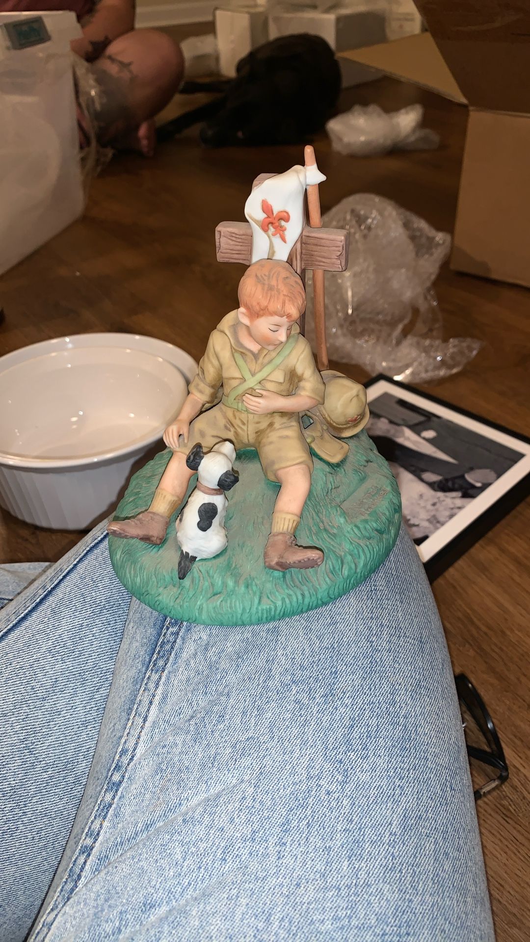 Norman Rockwell Statue