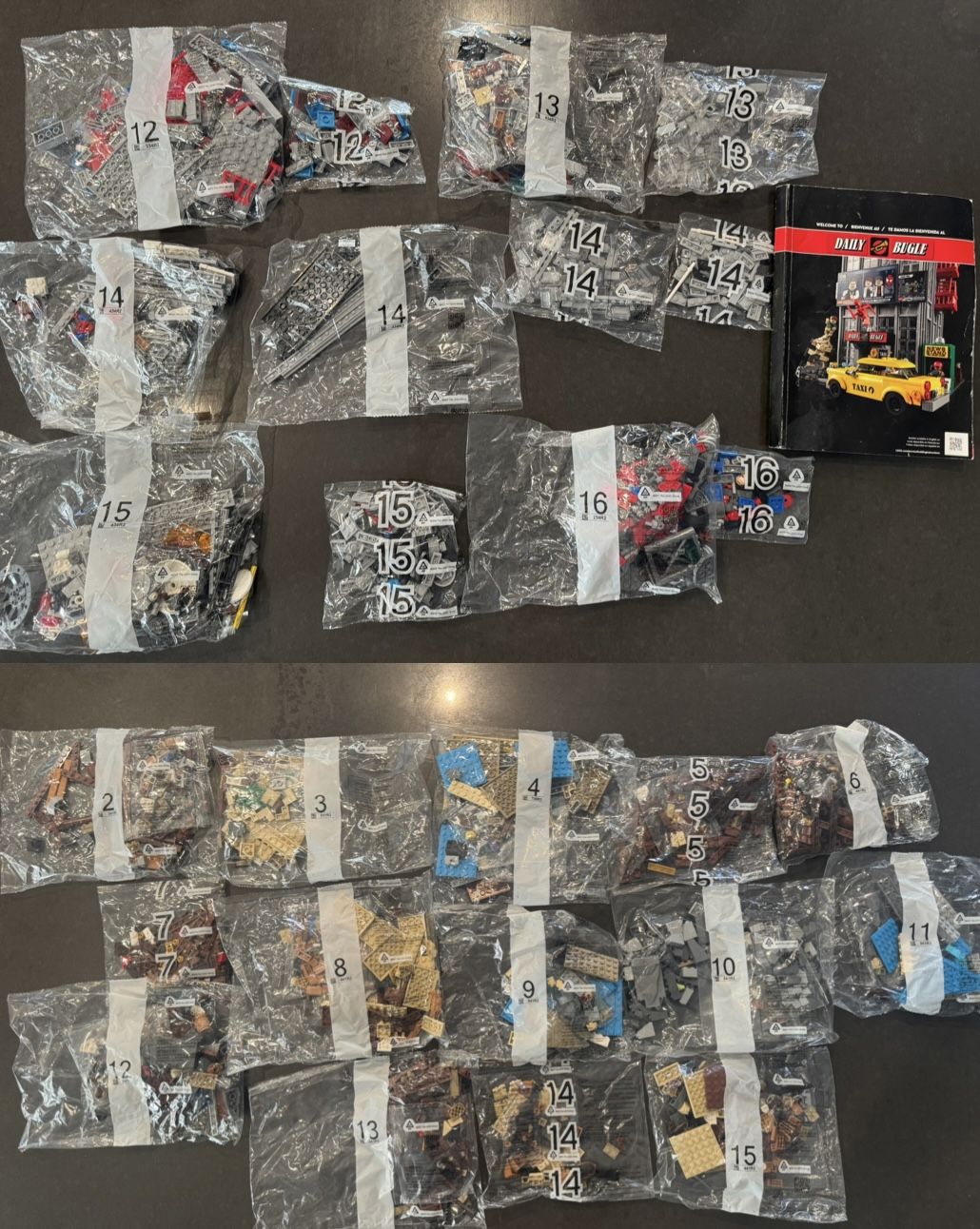 RETIRED LEGO 76178 Daily Bugle and 21343 Viking Village Sealed Bags