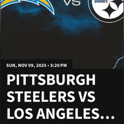 Chargers vs Steelers