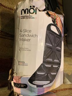 MOI 4-Slice Sandwich Maker
