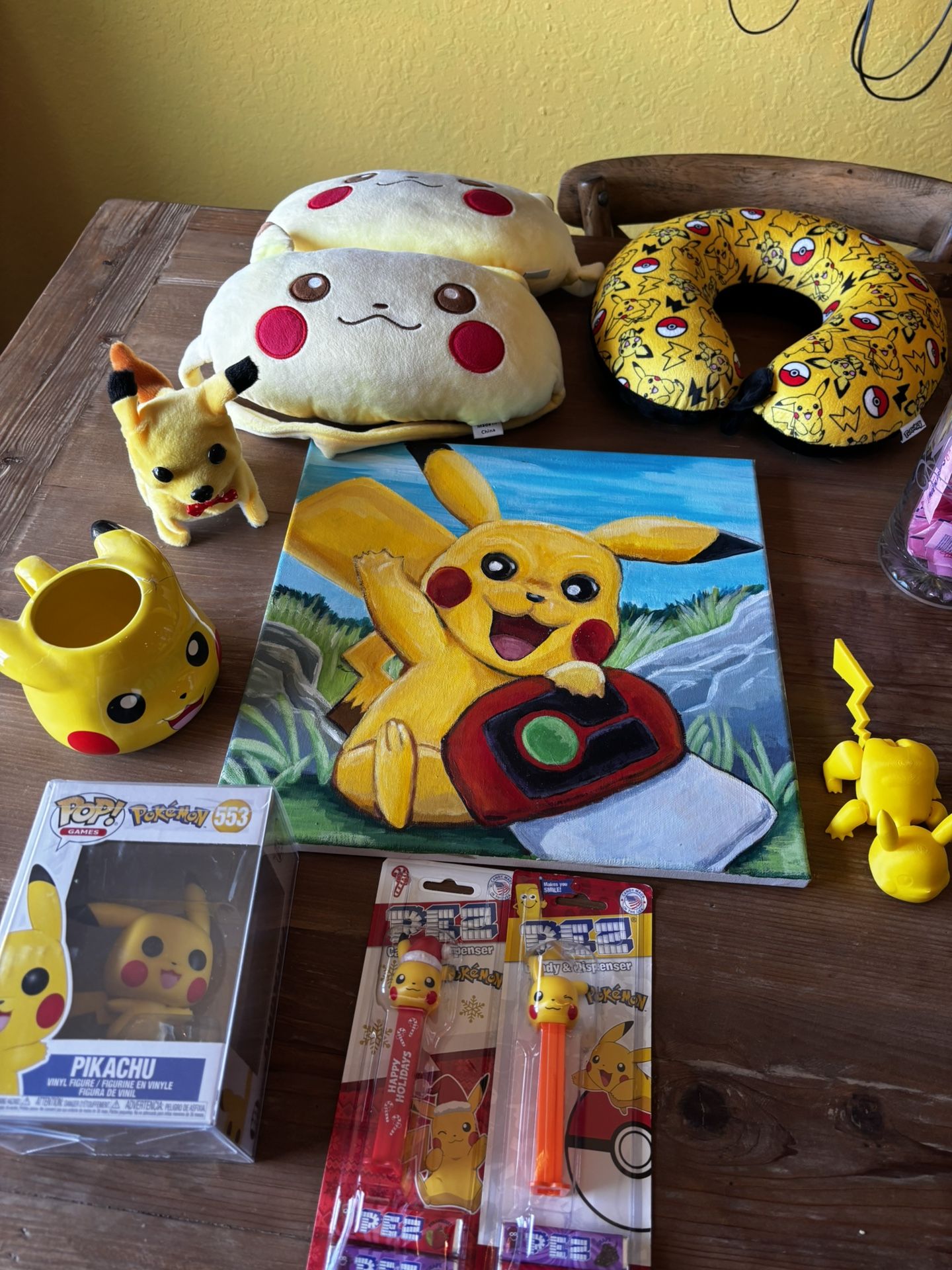 Pikachu collectibles
