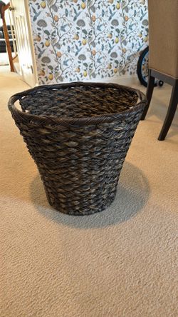 Large wicker basket