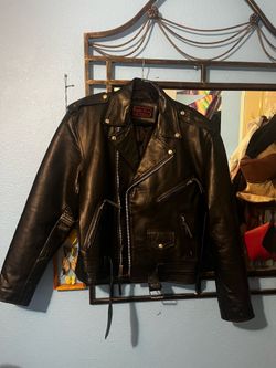 Motorcycle Leather Jacket. Lucky Leather