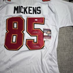 Jaydon Mickens Signed Autograph Custom Jersey - JSA  Coa - Tampa Bay Bucs