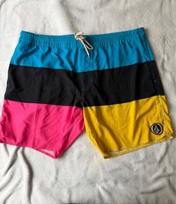 Men’s Volcom Color Block Board Shorts