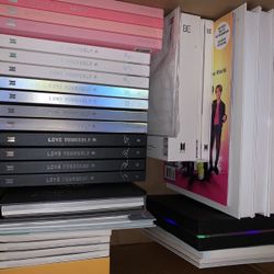 36 BTS OFFICIAL ALBUMS