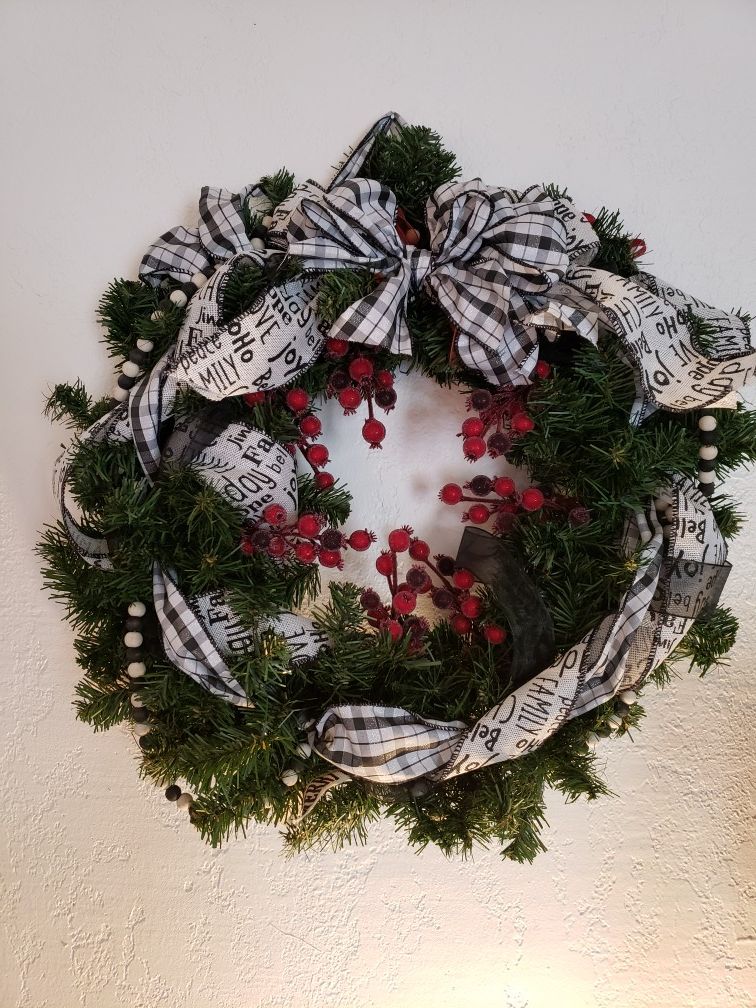 Holiday wreaths and more.