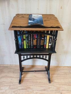 Bookcase Podium Stand