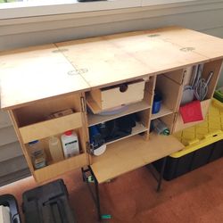 Camping Chuck Box Kitchen Station