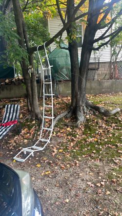 Fire escape Ladder.