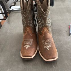  RANK 45 Women's Sage Western Performance Boots - Broad Square Toe