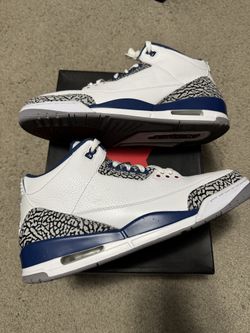 WORN ONCE JORDAN 3 TRUE BLUE SIZE 14 2011