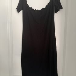 Dress, Black, Large 