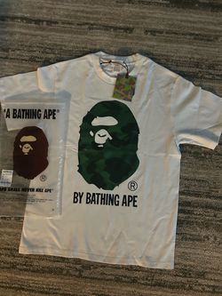 BAPE By Bathing Ape White Camo Tee