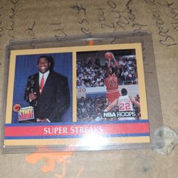 Magic And Jordan Card 