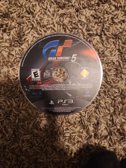 Gran Turismo 5 Game Disk PS3