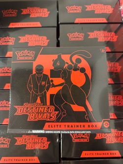 Pokemon Destined Rivals ETB Elite Trainer Box