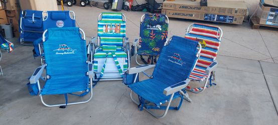 tommy bahama backpack beach chair $25 each or 2 for $40