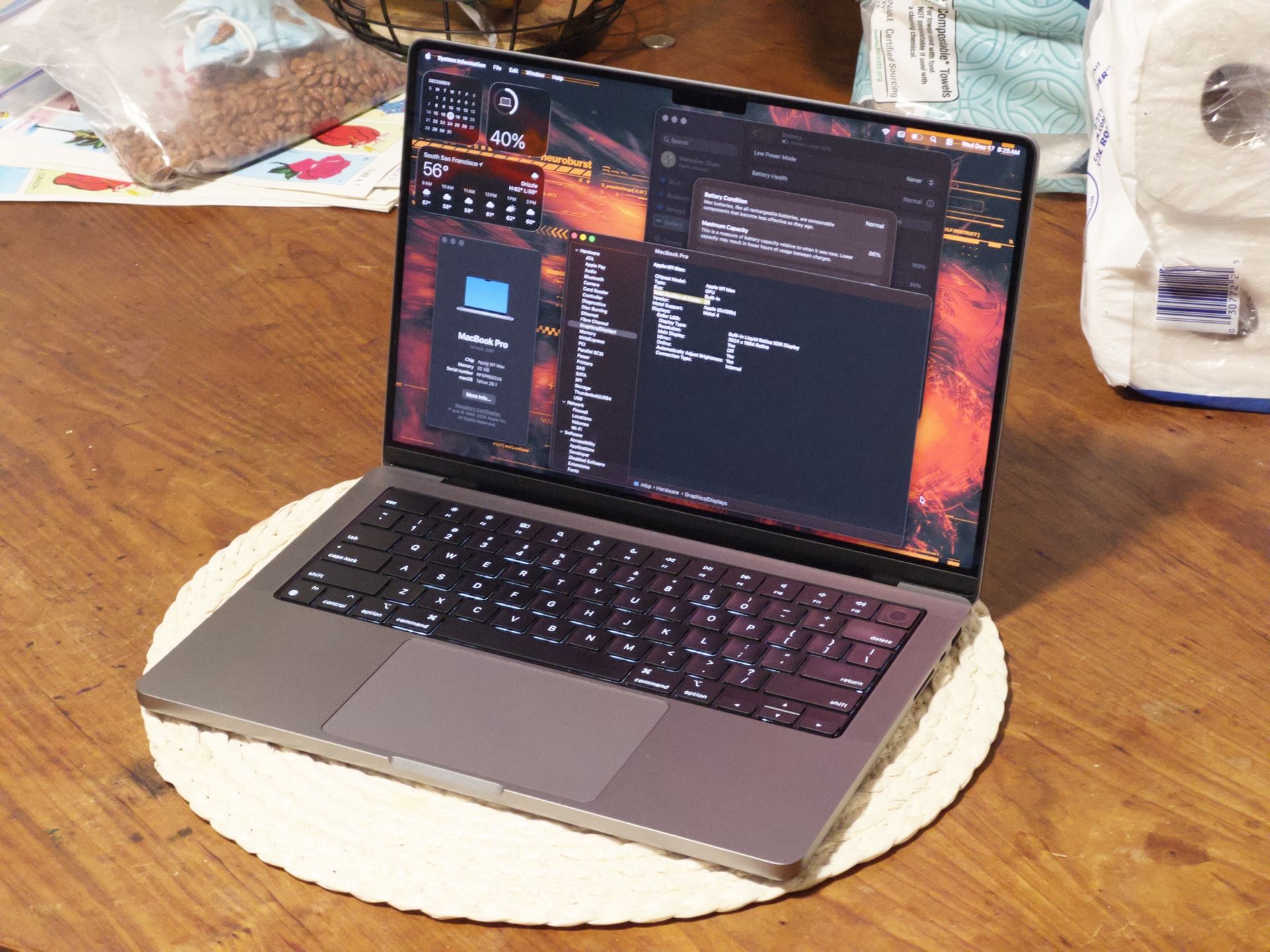 Apple 2021 MacBook Pro M1 Max, 14-inch, 32GB RAM, 1TB SSD