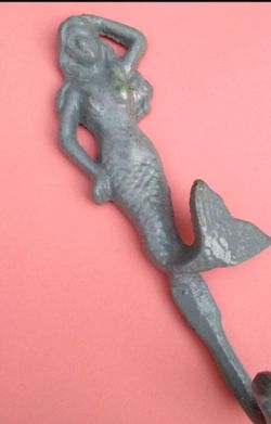 Cast Iron Mermaid Hook
