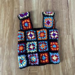Crochet Granny Square Top