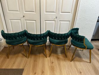 Elegant Velvet Dining Chairs