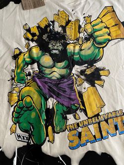 Tshirt brand new saints hulk shirt